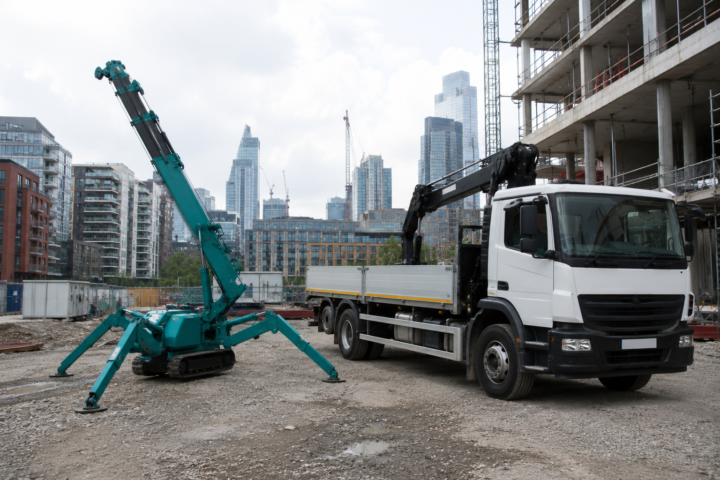 Spider Crane vs HIAB: Choosing the Right Crane for the Job