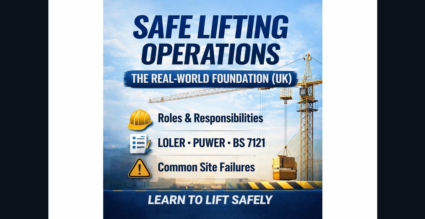 Safe Lifting Operations–The Real-World Foundation