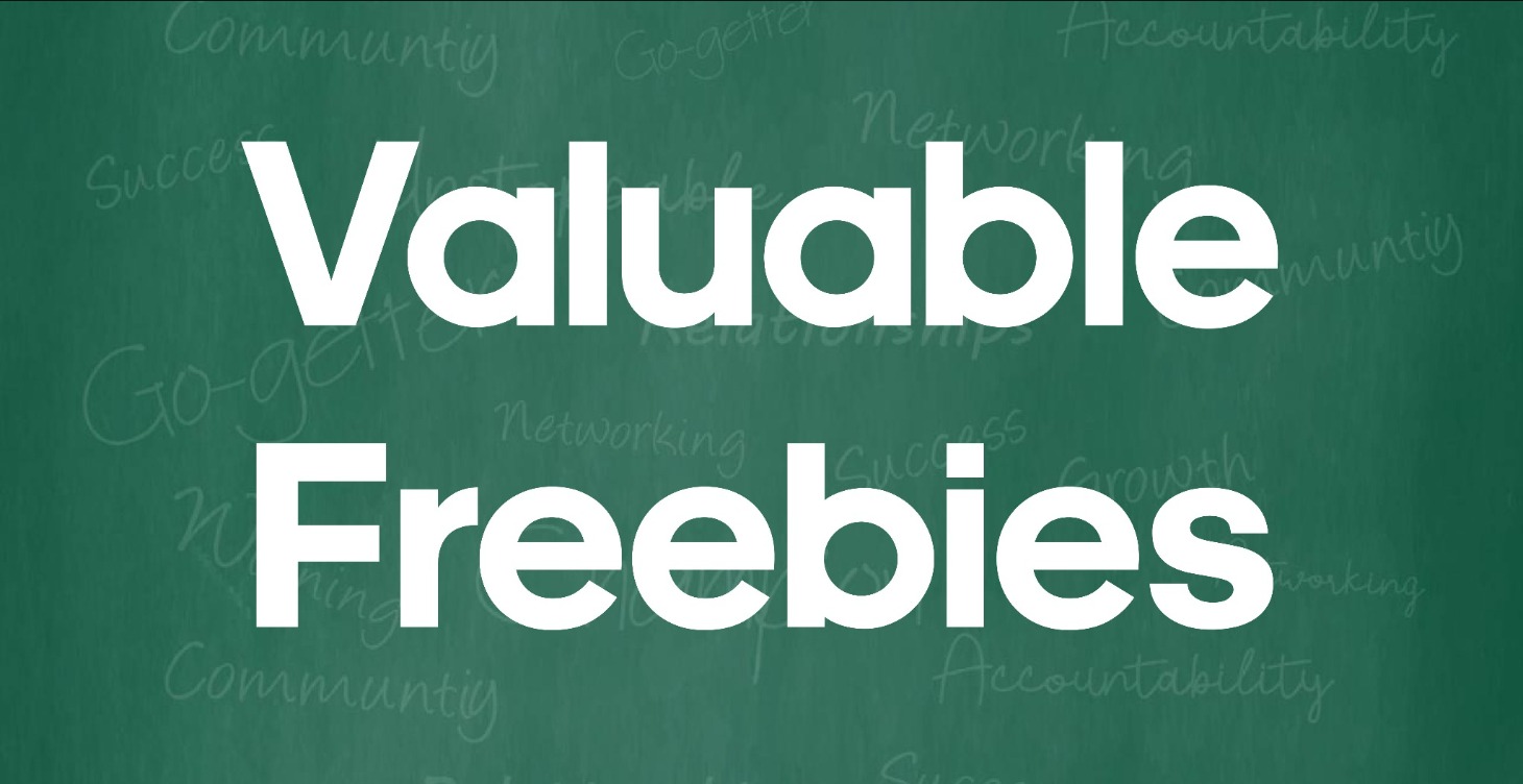 Valuable Freebies
