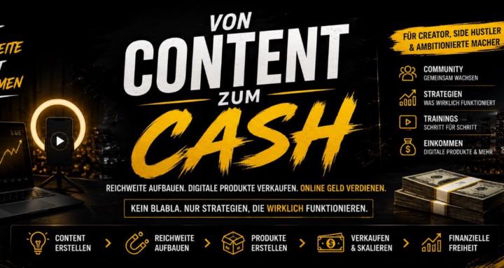 Vom Content zum Cash💶