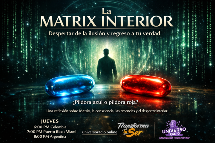 🌌🔴🔵 LA MATRIX INTERIOR: DESPERTAR DE LA ILUSIÓN Y REGRESO A TU VERDAD 🔵🔴🌌