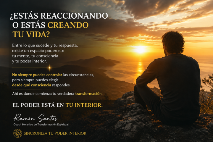 🌟 ¿ESTÁS REACCIONANDO O ESTÁS CREANDO?