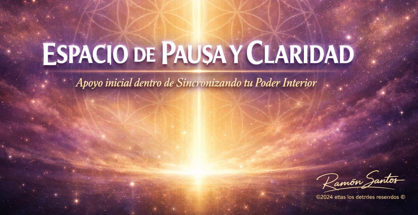 ESPACIO DE PAUSA Y CLARIDAD