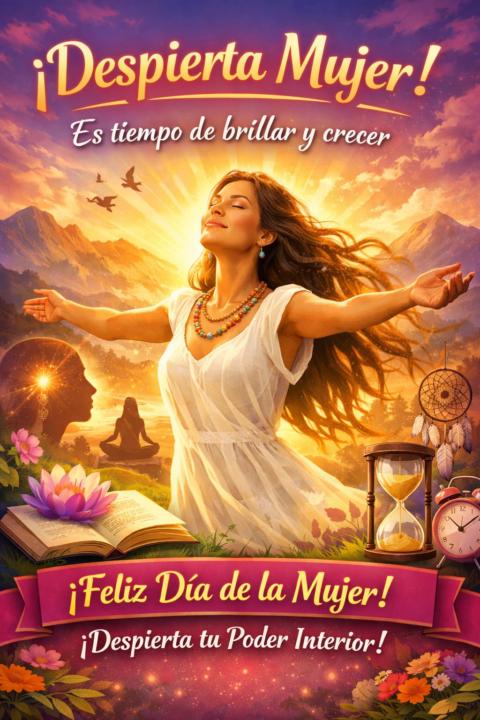FELIZ DIA DE LA MUJER!!  ✨🌷