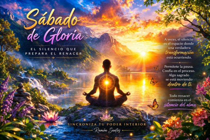 🌿✨ SÁBADO DE GLORIA: EL SILENCIO QUE PREPARA EL RENACER ✨🌿