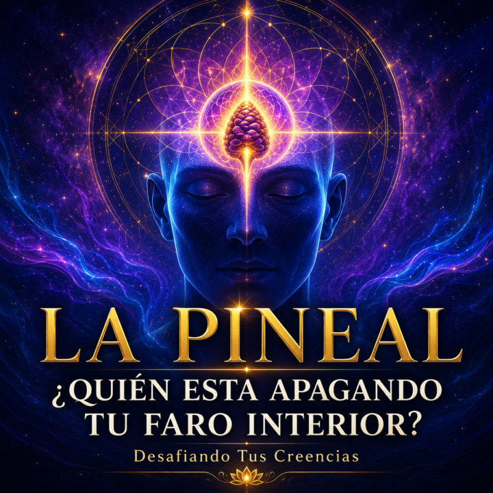 🧠✨ LA PINEAL: ¿QUIÉN ESTÁ APAGANDO TU FARO INTERIOR? 💜🔦