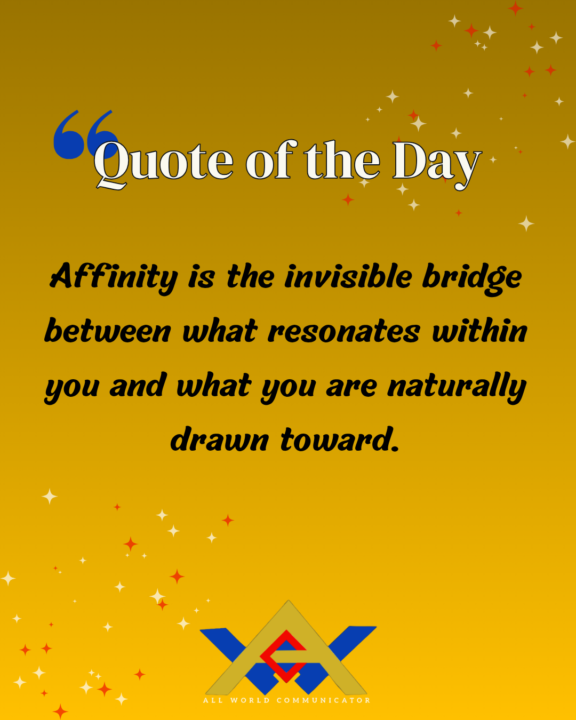 ✨ Affinity Reveals Direction
