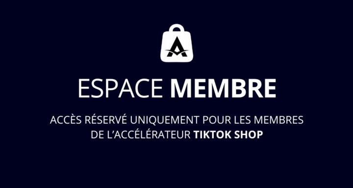 L'Accélérateur TikTok Shop