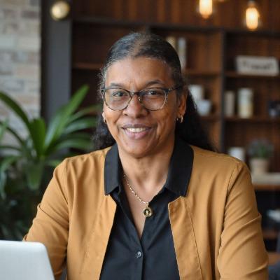 Patricia Gee-Jones, MBA-FCCM, pending CPA-EA