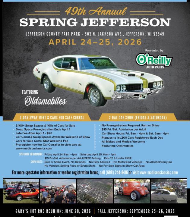 Who’s going to Jefferson car show?