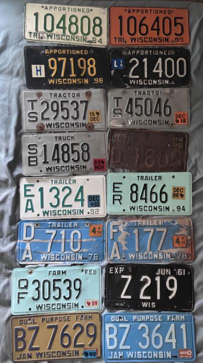 Finds from the meet this weekend