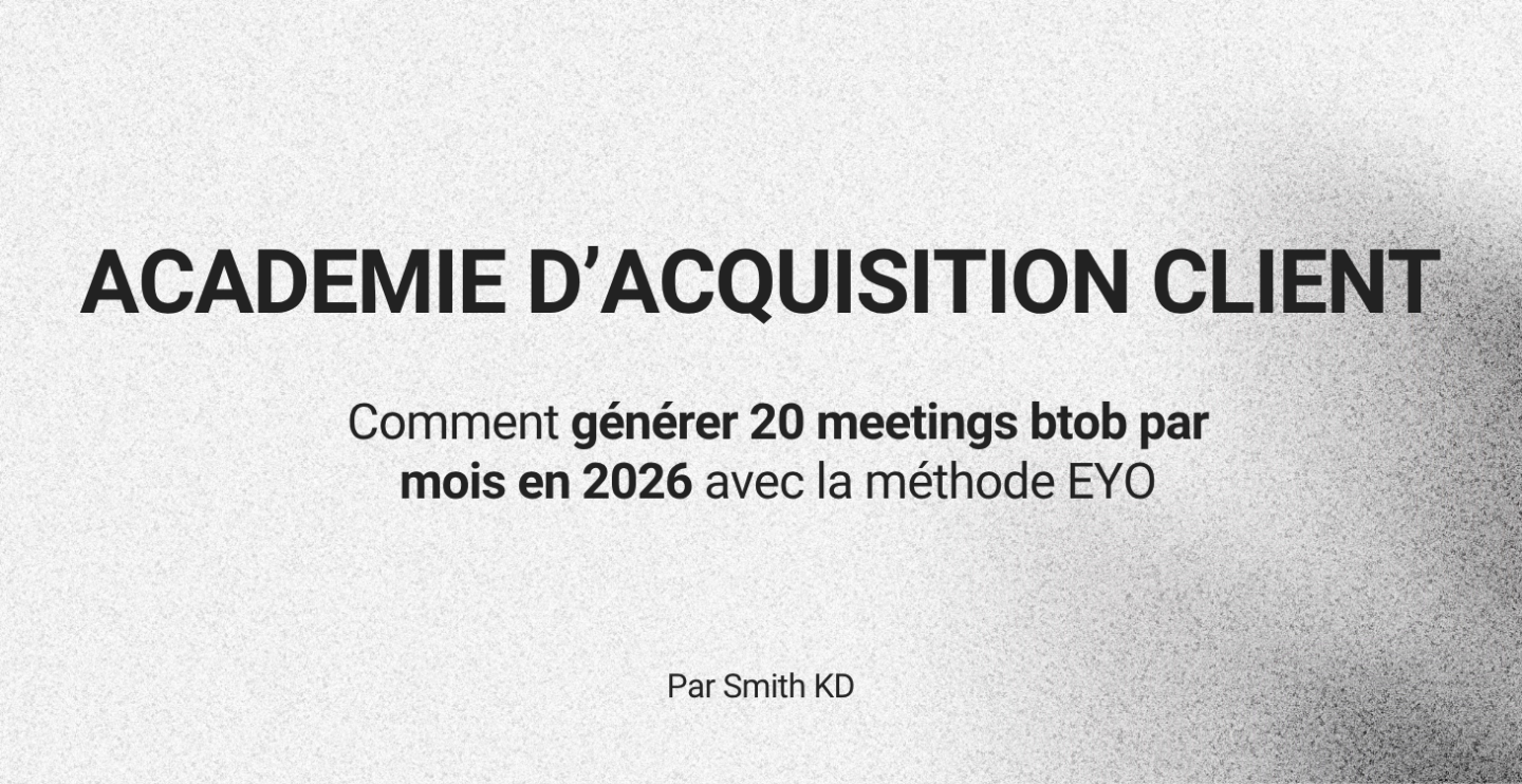Académie d'acquisition client