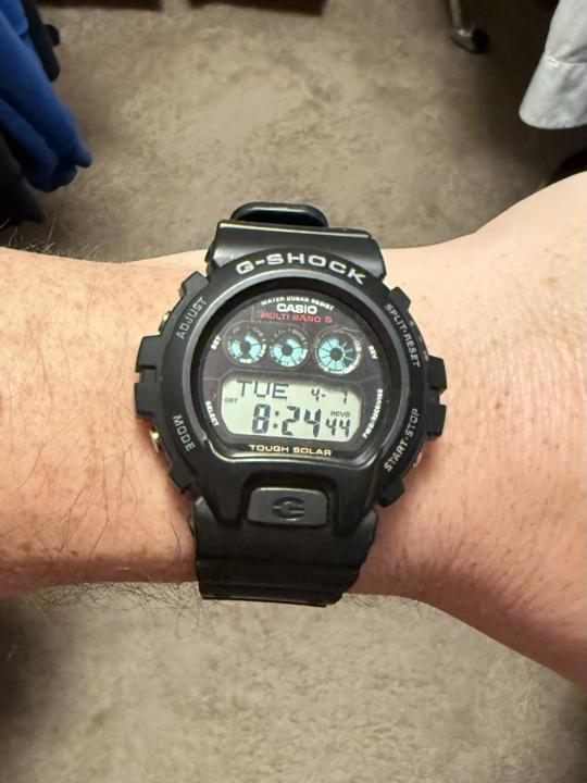 WOTD- April 30 Day Challenge- Day 7 Tool Watch Tuesday: Casio G-Shock GW6900