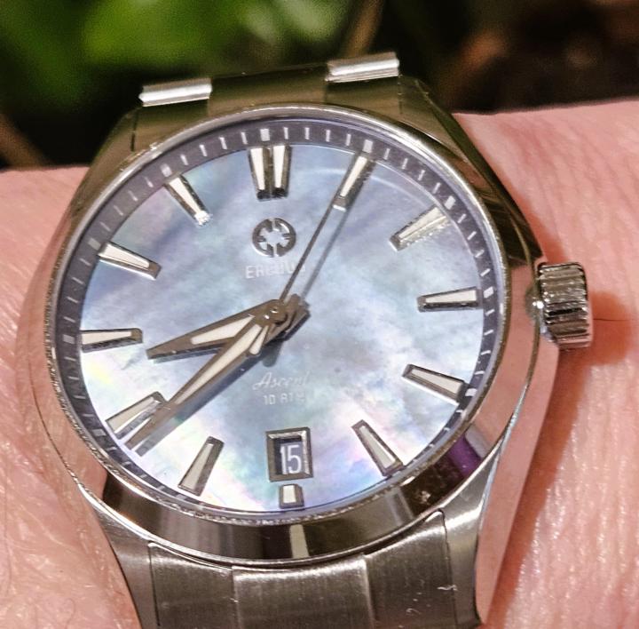Day #2 — Erebus Ascent Blue MOP Dial