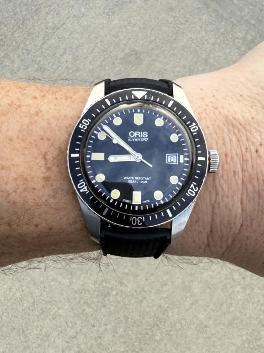 WOTD- Not a Blue Monday December 8th: Oris Divers Sixty-Five