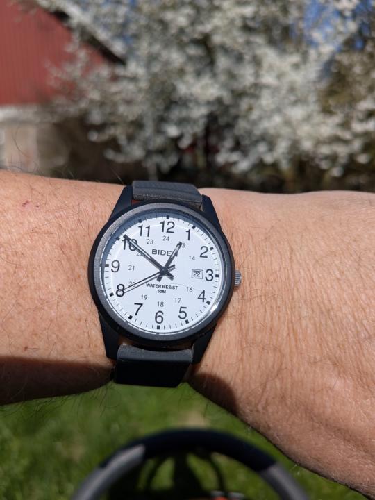 White dial Wednesday 