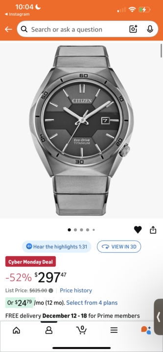 The best watch at the best price. 