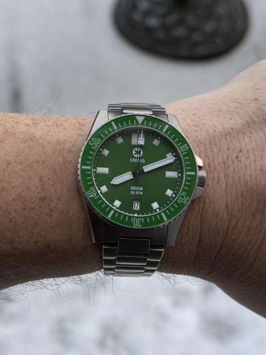 WOTD- Tool Watch St Patty’s Day: Erebus Origin 38