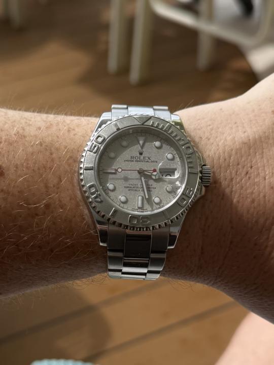 WOTD- White Dial Wednesday June 10th: Rolex Yacht-Master