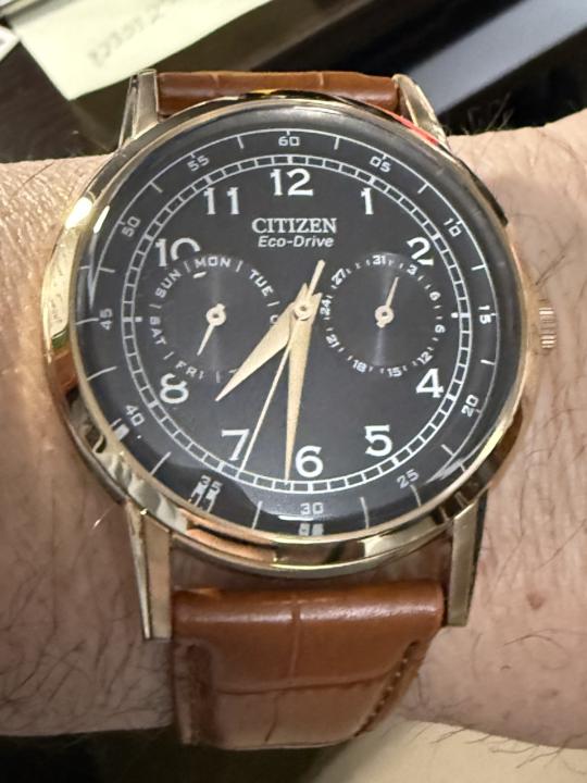 Black face Citizen type of day 