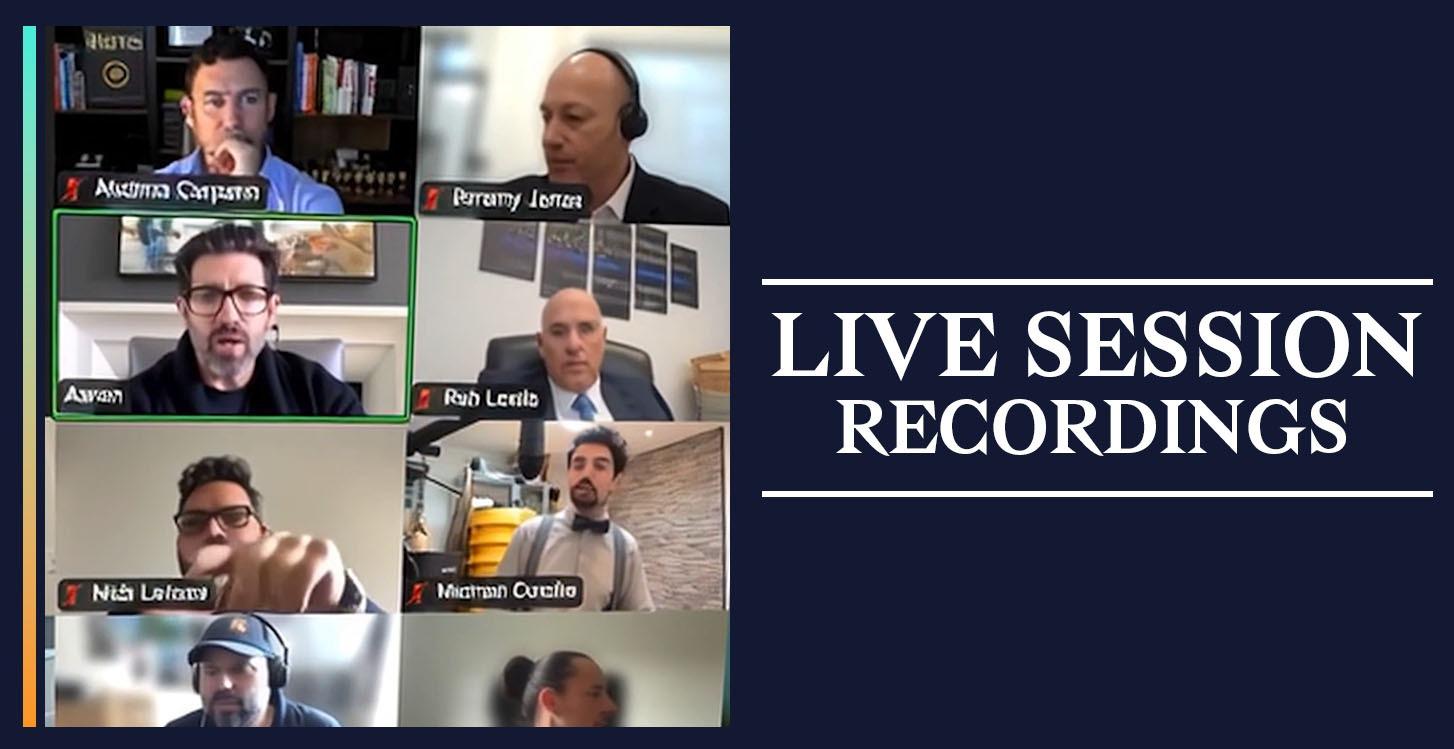 Live Session Recordings
