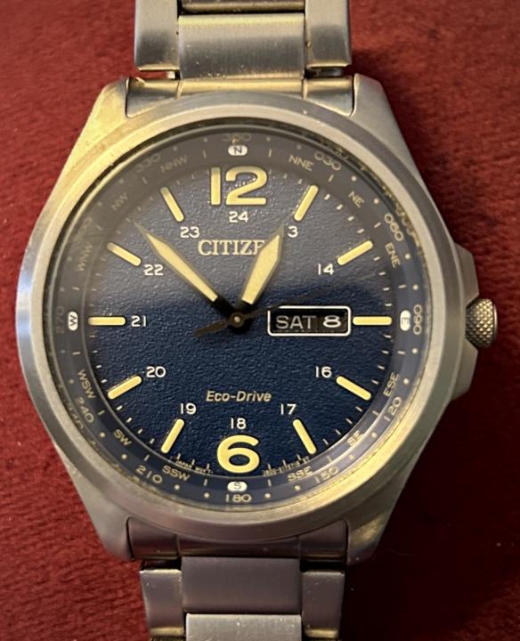 6/13/26 Citizen AW0110-82  +28 sec/year