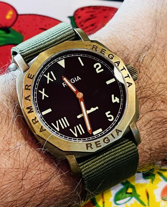 Cali dial and bronze case microbrand today