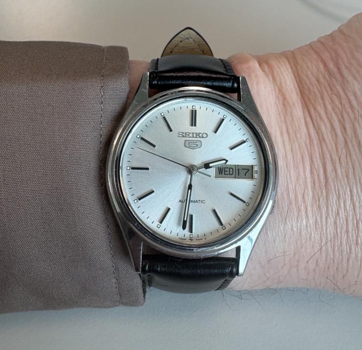 White Dial Wednesday - 1981 Seiko 5 Automatic 