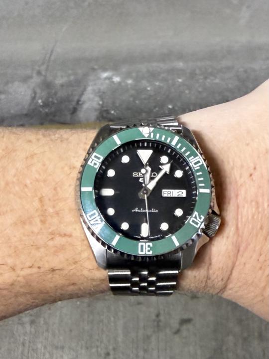 WOTD- Friday January 2nd: Seiko 5 Modded Diver