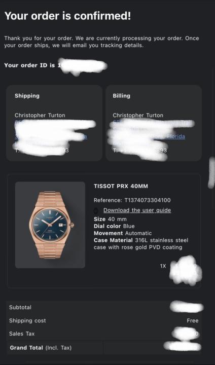 Gift card put to good use. 