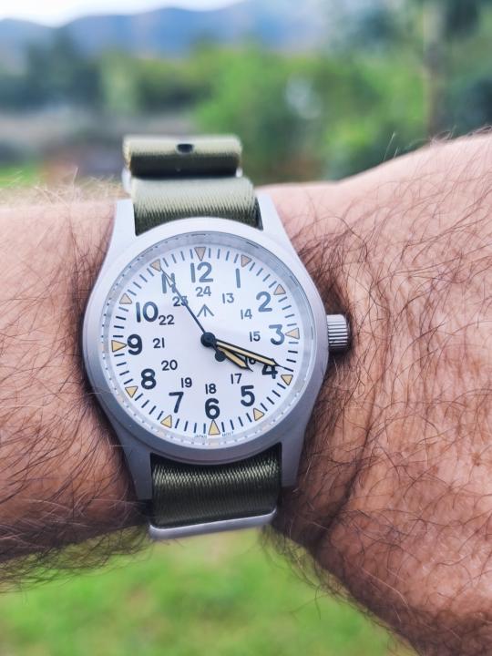 White dial Wednesday 