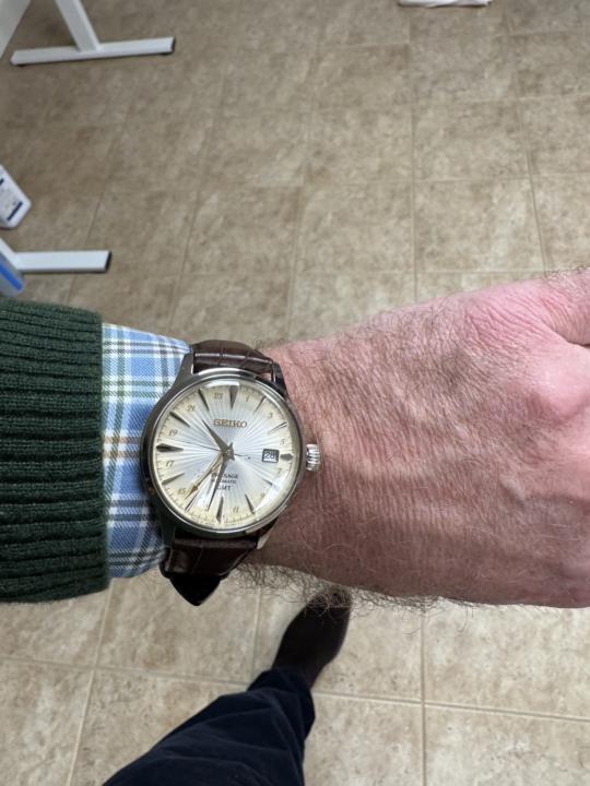 Seiko Presage "Cocktail Time" GMT Ivory Dial