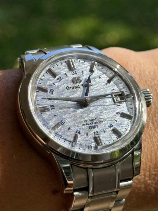 My Grand Seiko “Sho Sho”.  Can you guess why I bought it 😁😎