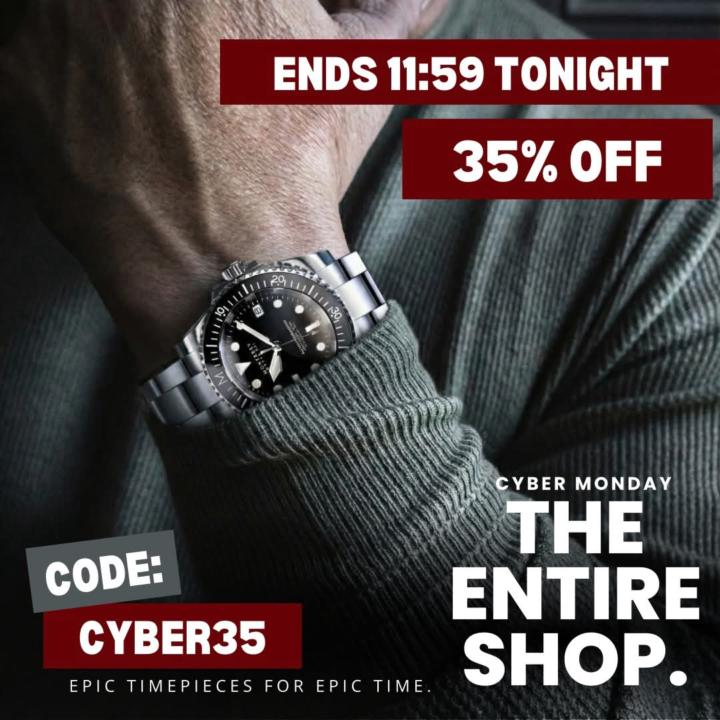 Cyber Monday - Monterey Watch Company 