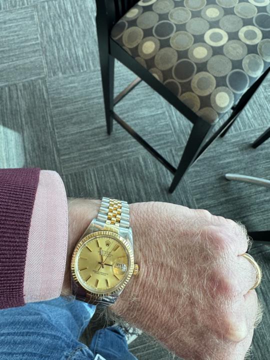 Bringing my father in law along for the ride