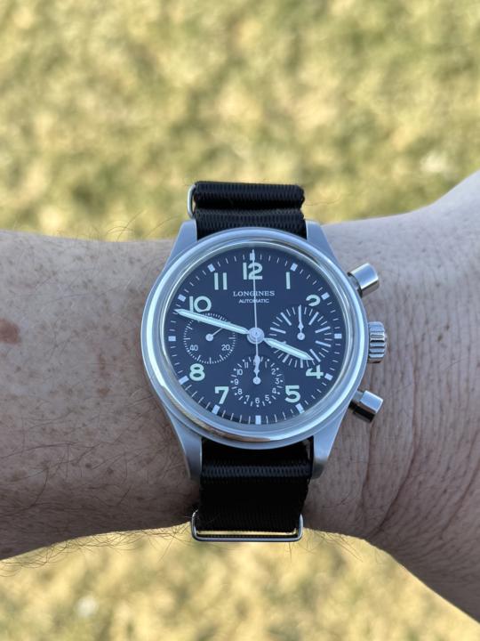 Afternoon switch- Longines Avigation Big Eye