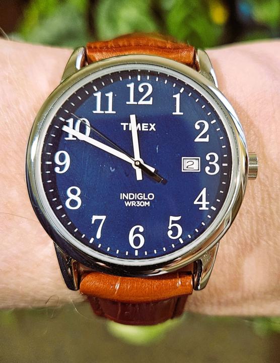 Timex Easy Reader in Blue
