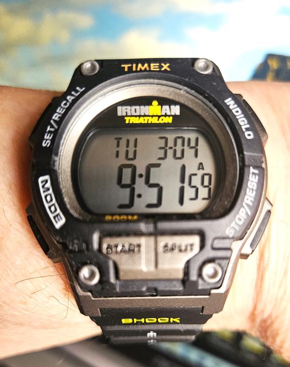 WOTD — Timex Ironman Triathlon Endure 30 Shock 