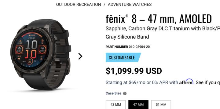 Smart watch recommendations 