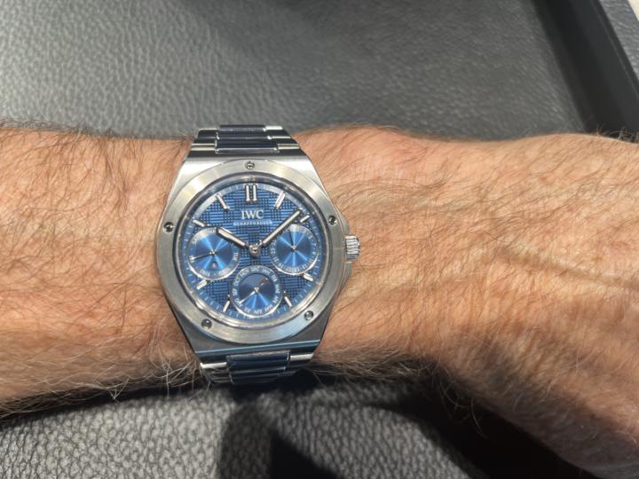 A few IWCs on the wrist, and a Breitling, or an Explorer?