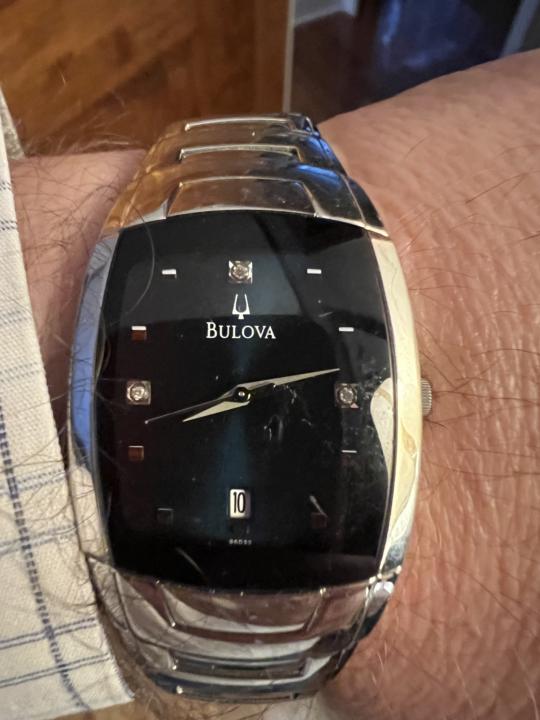 Bulova blue dial