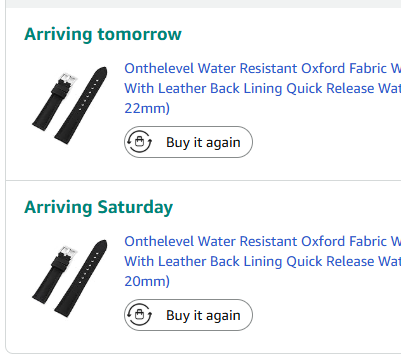 New Strap(s) Incoming