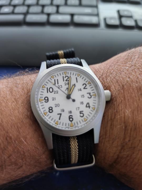 new watch day 2 - Militado ML05 38mm quartz