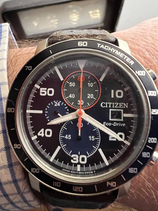 WOTD: (yesterdays watch) Citizen Brycen Chrinograph