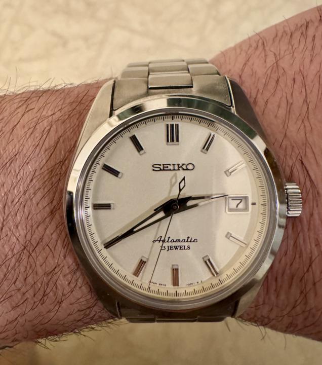 White Dial Wednesday - Seiko SARB035