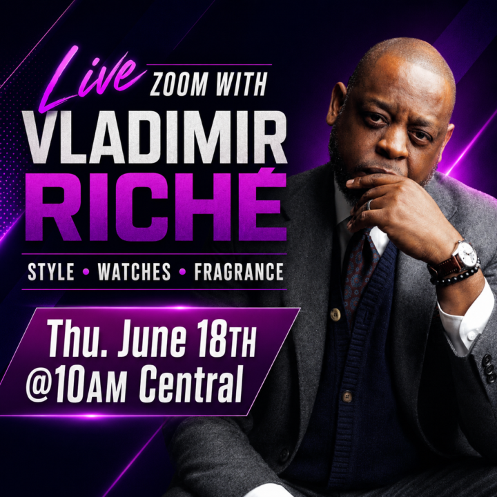 Talking Style w/ Vladimir Riche - Thursday June 18th @10AM CT