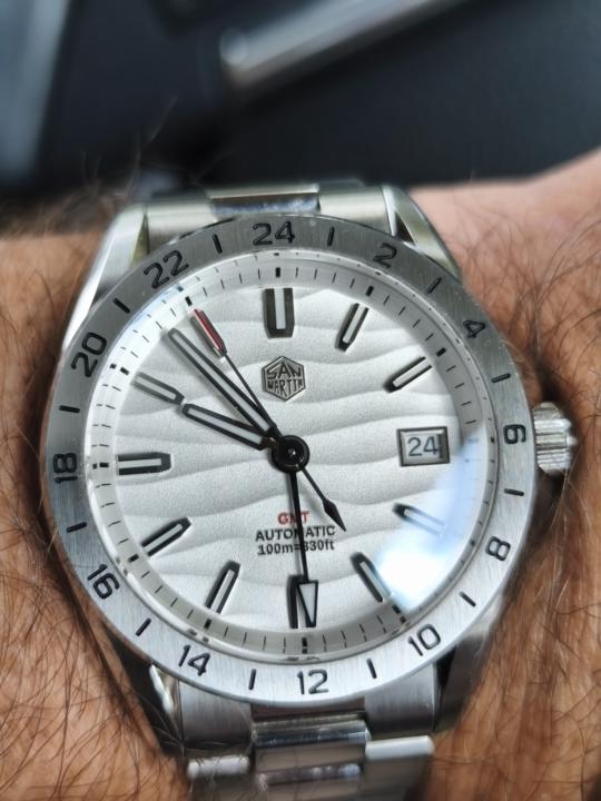 White dial Wednesday Tribute 