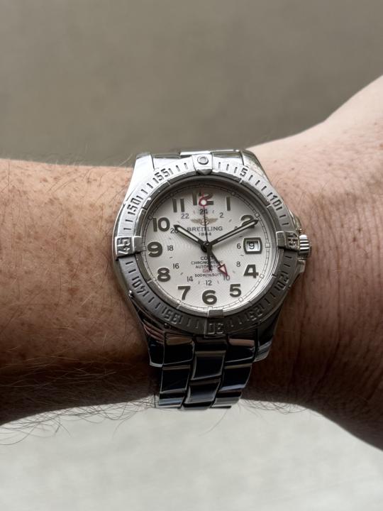 WOTD- Super Villian Sunday November 9th: Breitling Colt GMT AKA “Kingpin”