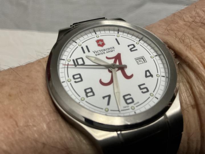 It’s Gameday and my friend is back on my wrist 