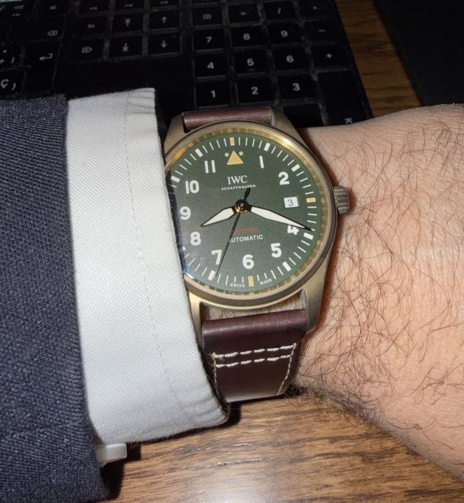 WOTD: IWC Spitfire bronze